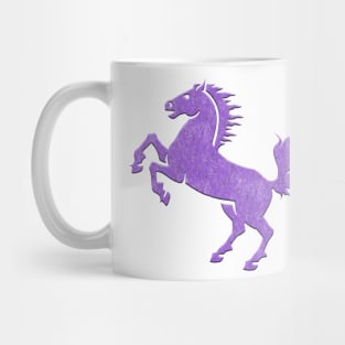 Purple Horse Mug